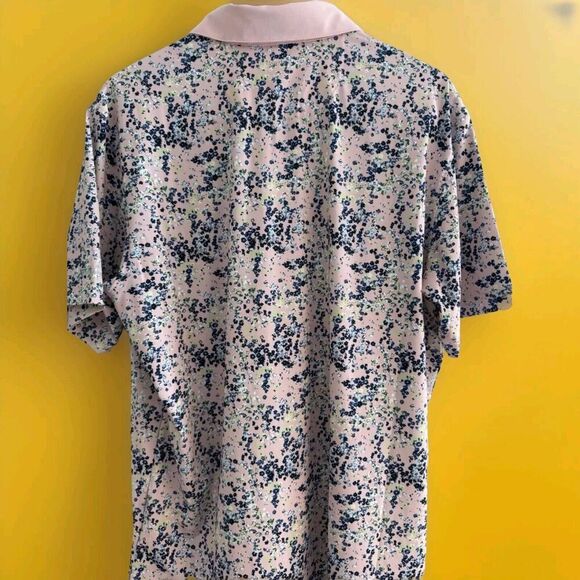 Walter Hagen NWT Performance 11 Garden Party Printed Short Sleeve Polo Sz S A111 - Picture 2 of 5